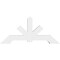 Ekena Millwork Vanguard Architectural Grade PVC Gable Bracket, 72"W x 33"H x 6"D x 6"F, 11/12 Pitch GBP072X33X0606VAN00 - alternate 2